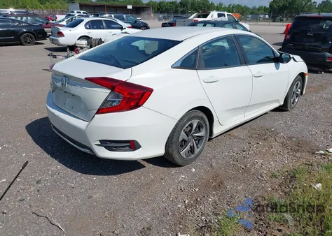 2019 Honda Civic Lx z USA, uszkodzony, nr VIN 19XFC2F62KE035822